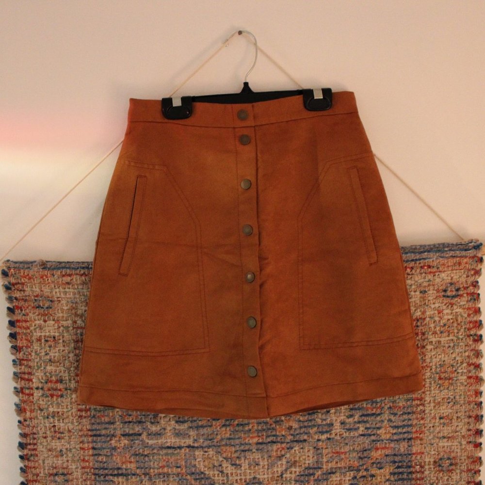 Jupe en velour